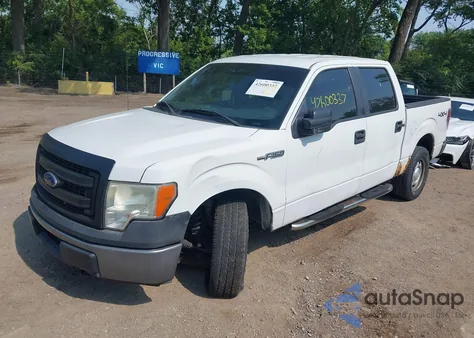 2013 Ford F-150 Xl from USA, damaged, VIN 1FTFW1EF1DKE83617